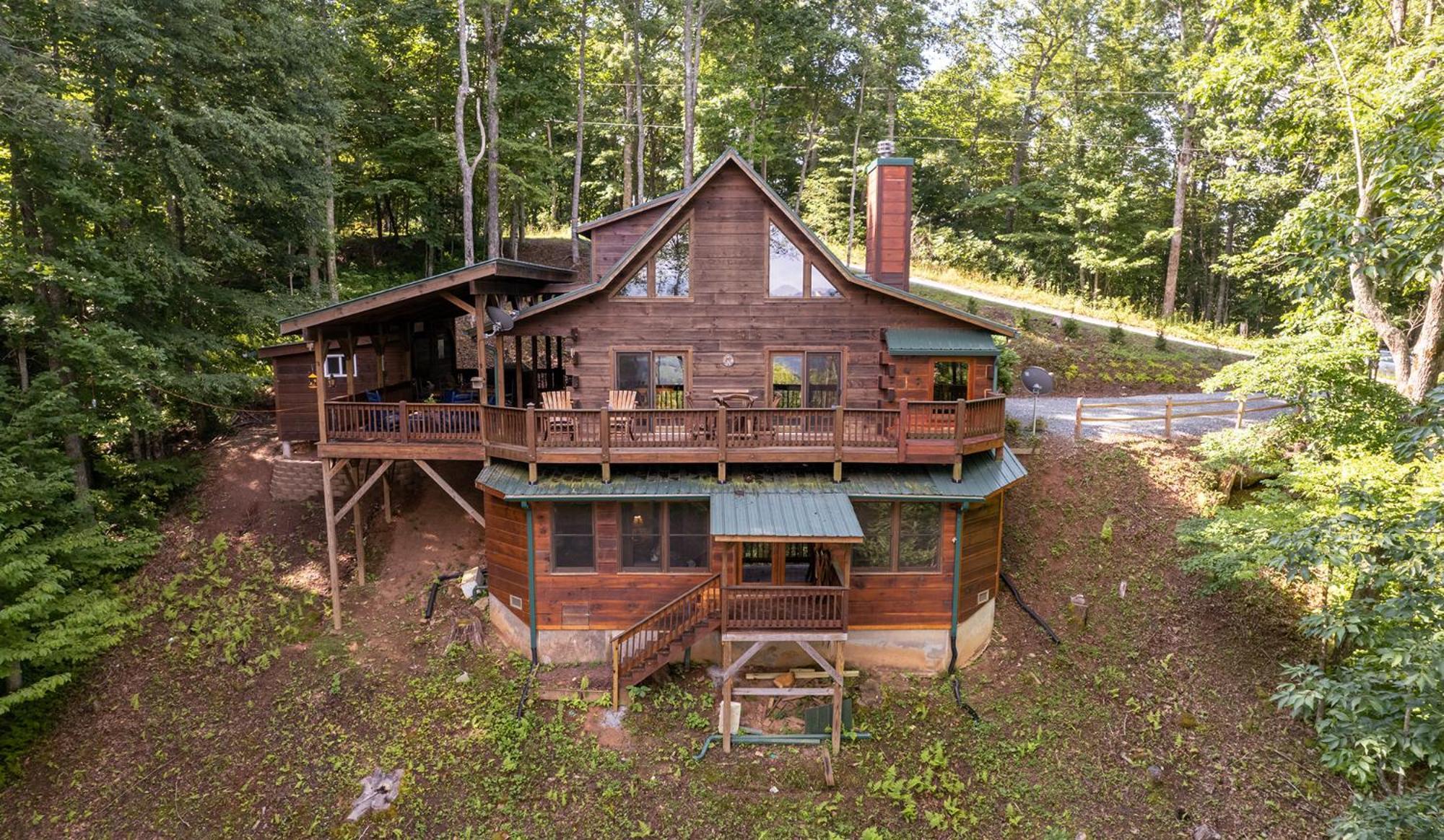 Staynantahala - Smoky Mountain Cabins Aquone Eksteriør bilde